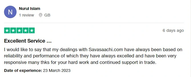 Client review for Savasaachi Marketing Agency